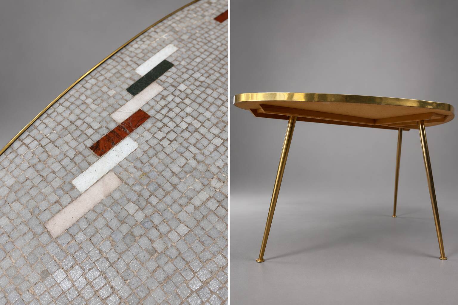 Mosaic coffee table - Berthold Muller