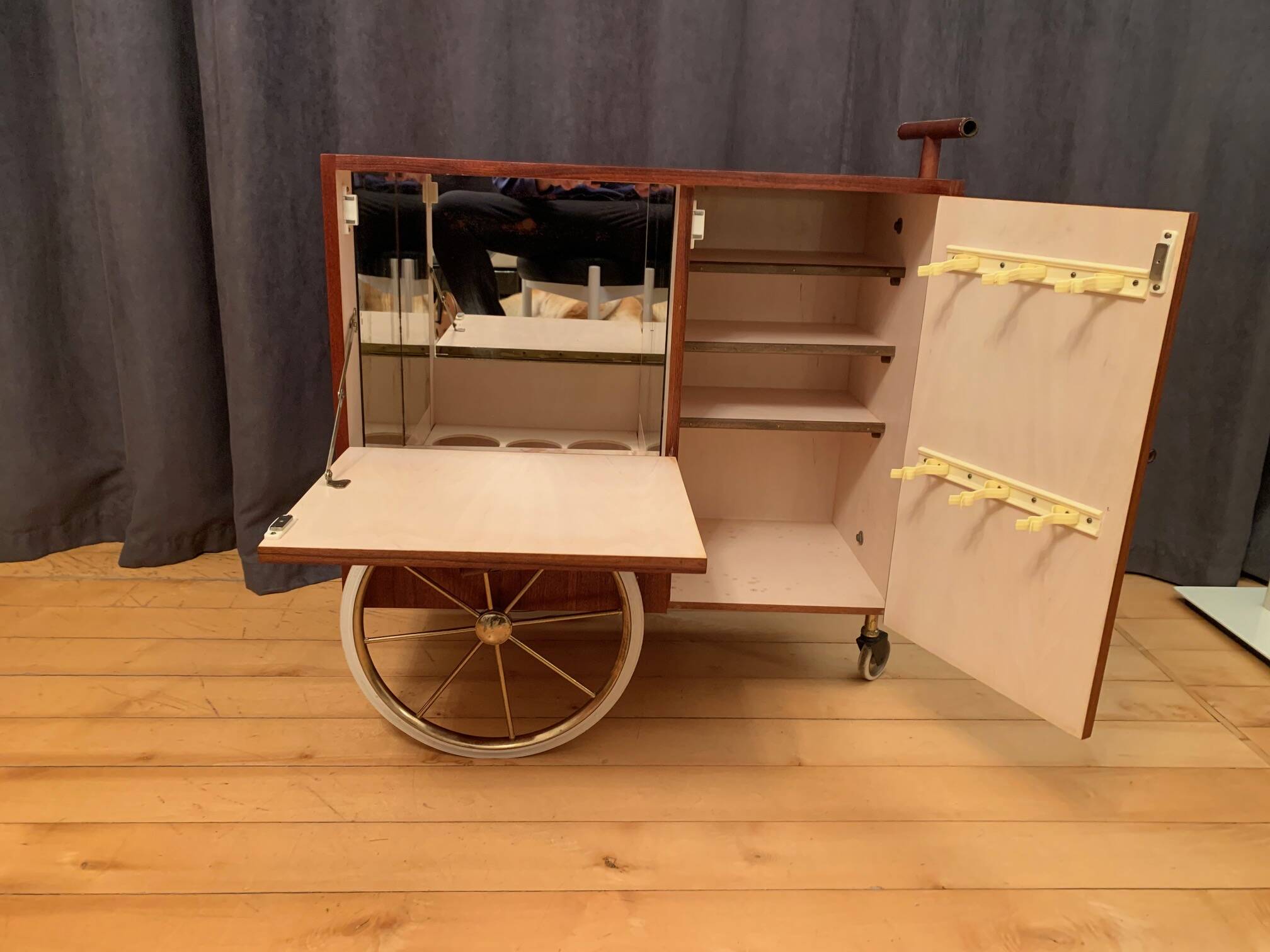 Bar cart France, 1950s