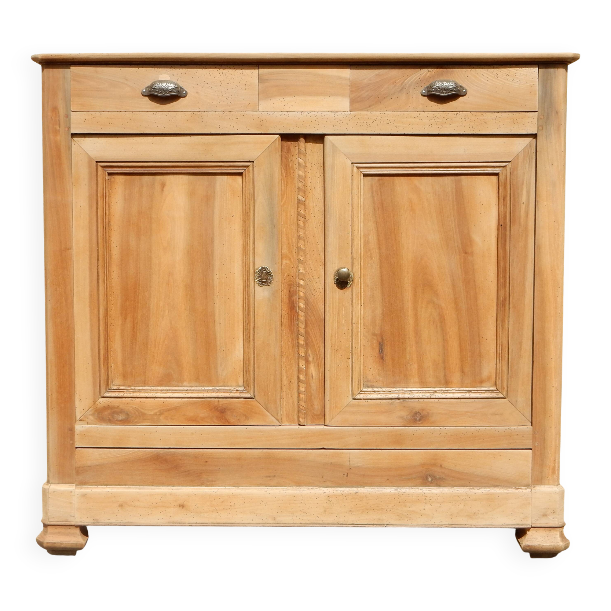 Majestic old walnut country sideboard