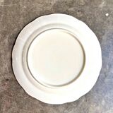 Longchamp round dish in blue iron clay, “Burgundy” service