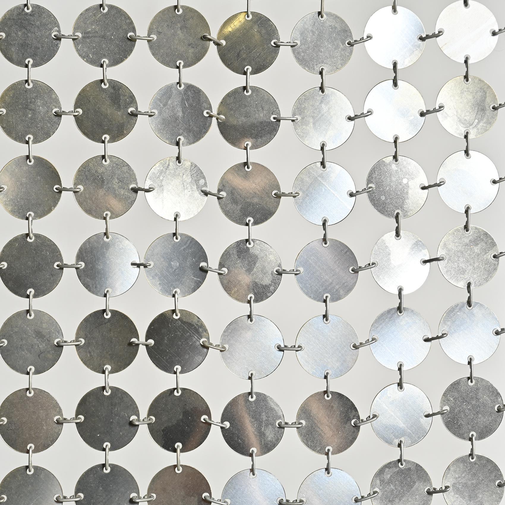 Rideau d'espace par Paco Rabanne, France vers 1970