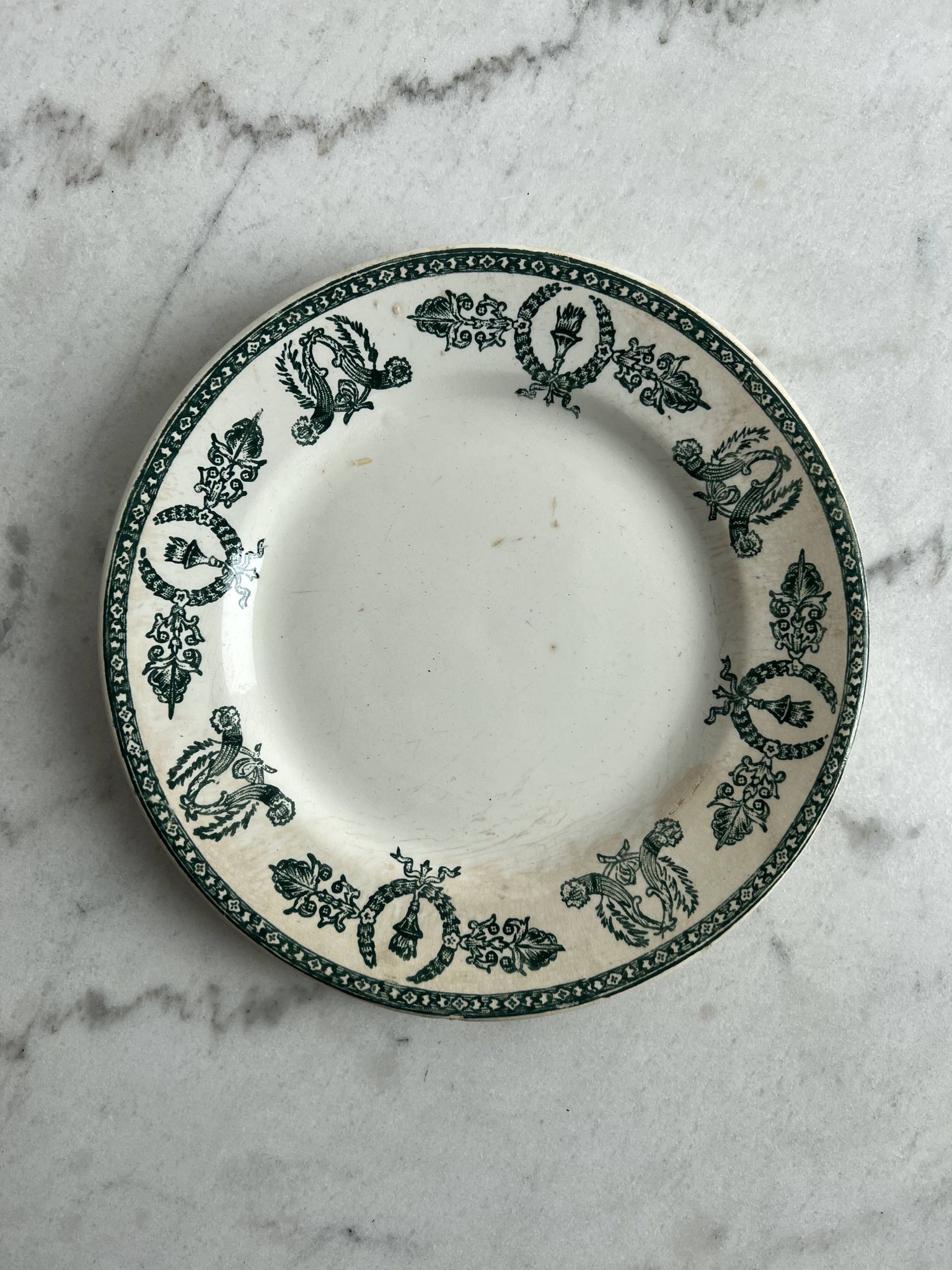 Set of 2 flat plates Wagram Givors