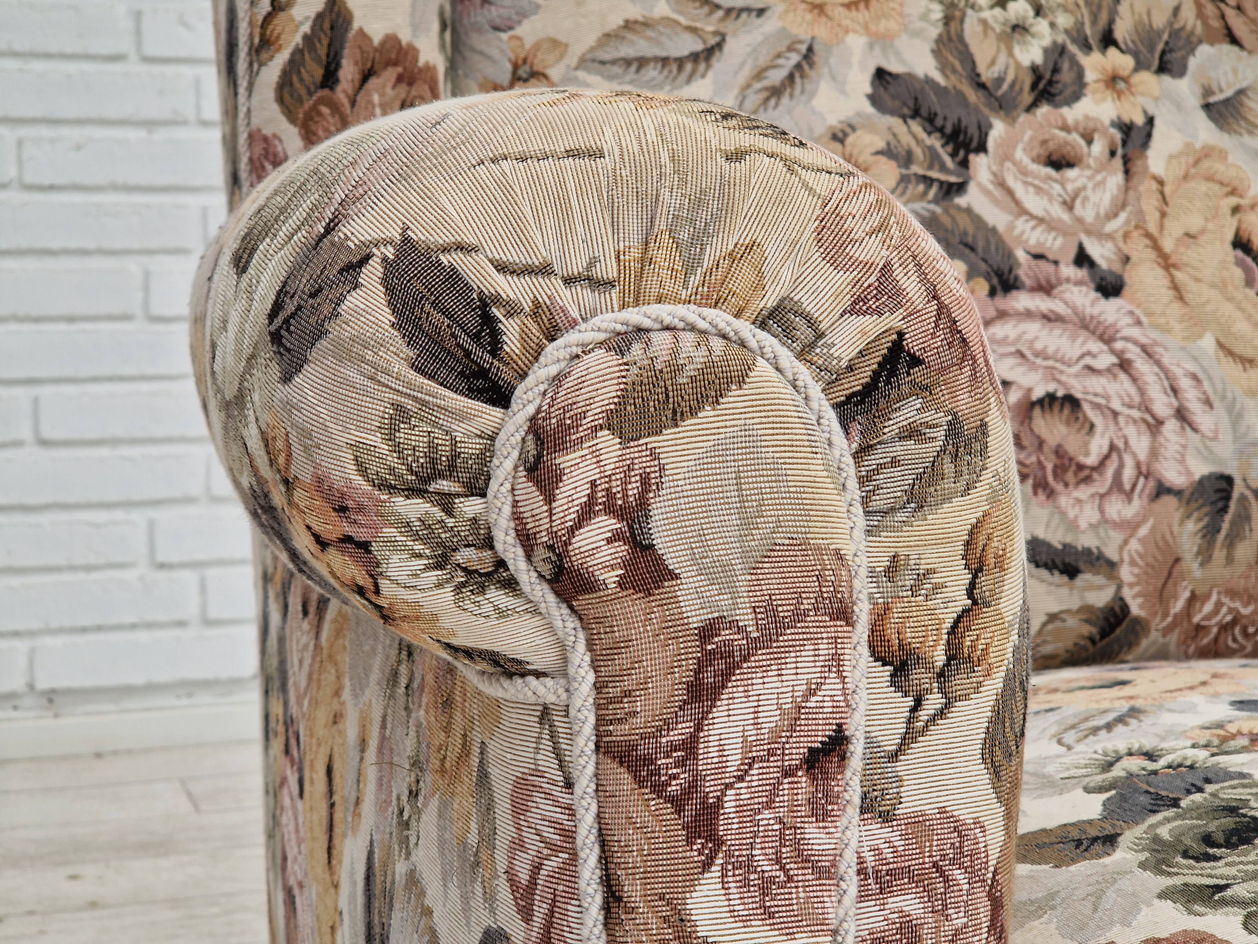 1950s Danish armchair in fabric