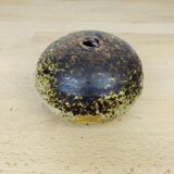Vase boule grès pyrité soliflore