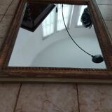 Louis XVI-style wooden mirror  50x60cm