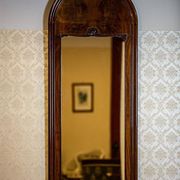 Set of Antique Louis Philippe Mirror and Console Table, 1890s