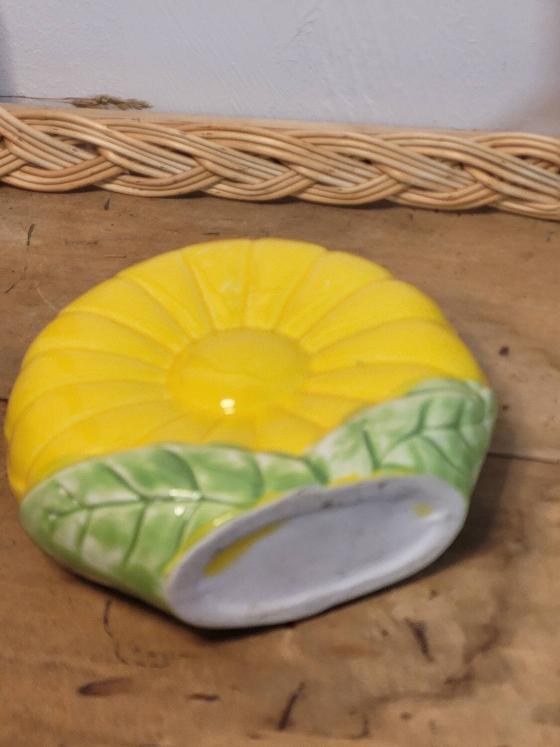 Sunflower vase
