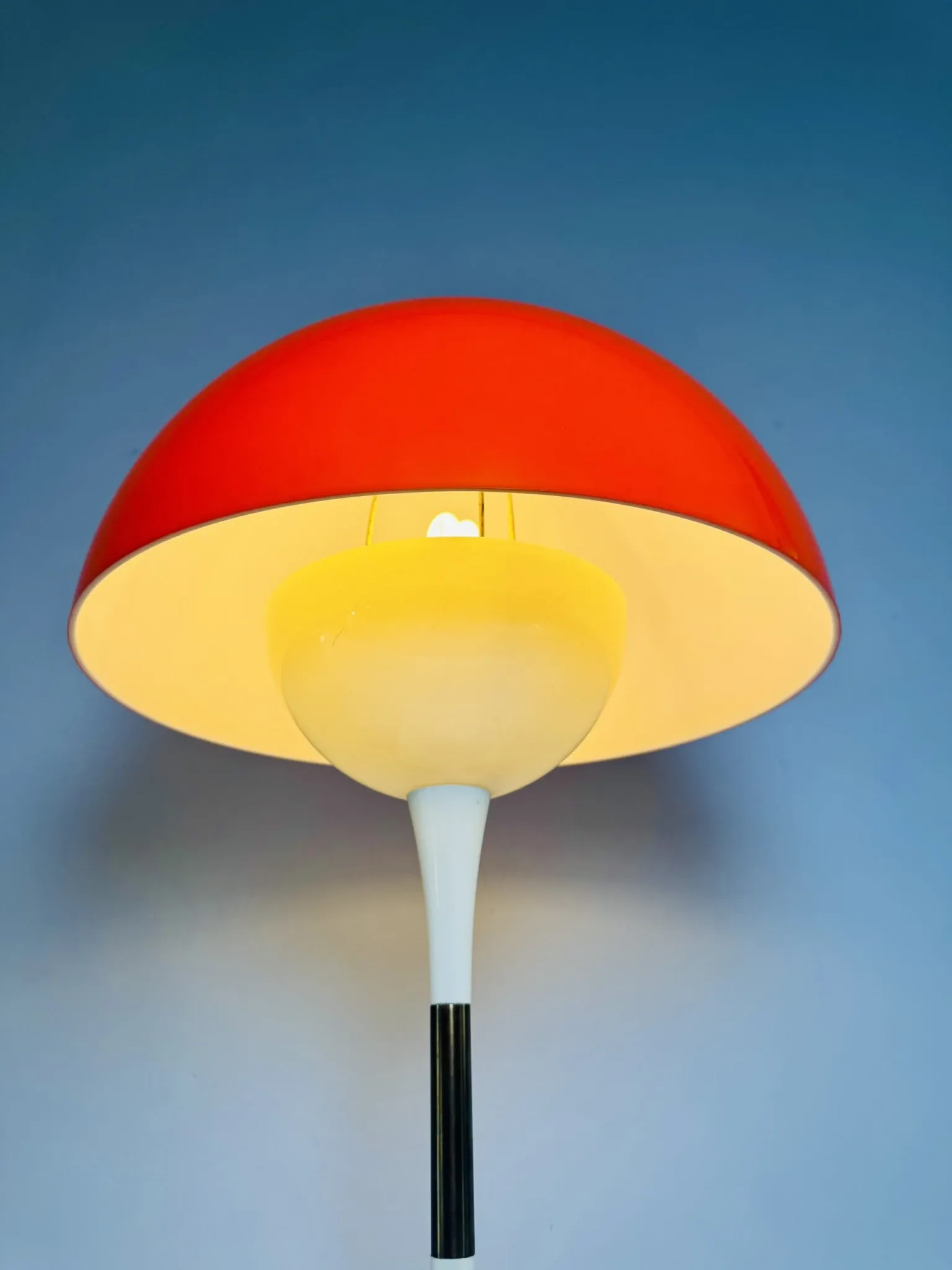 Mid-Century Trixel Table Lamp By Bent Karlby For Lyfa, Denmark 1970S