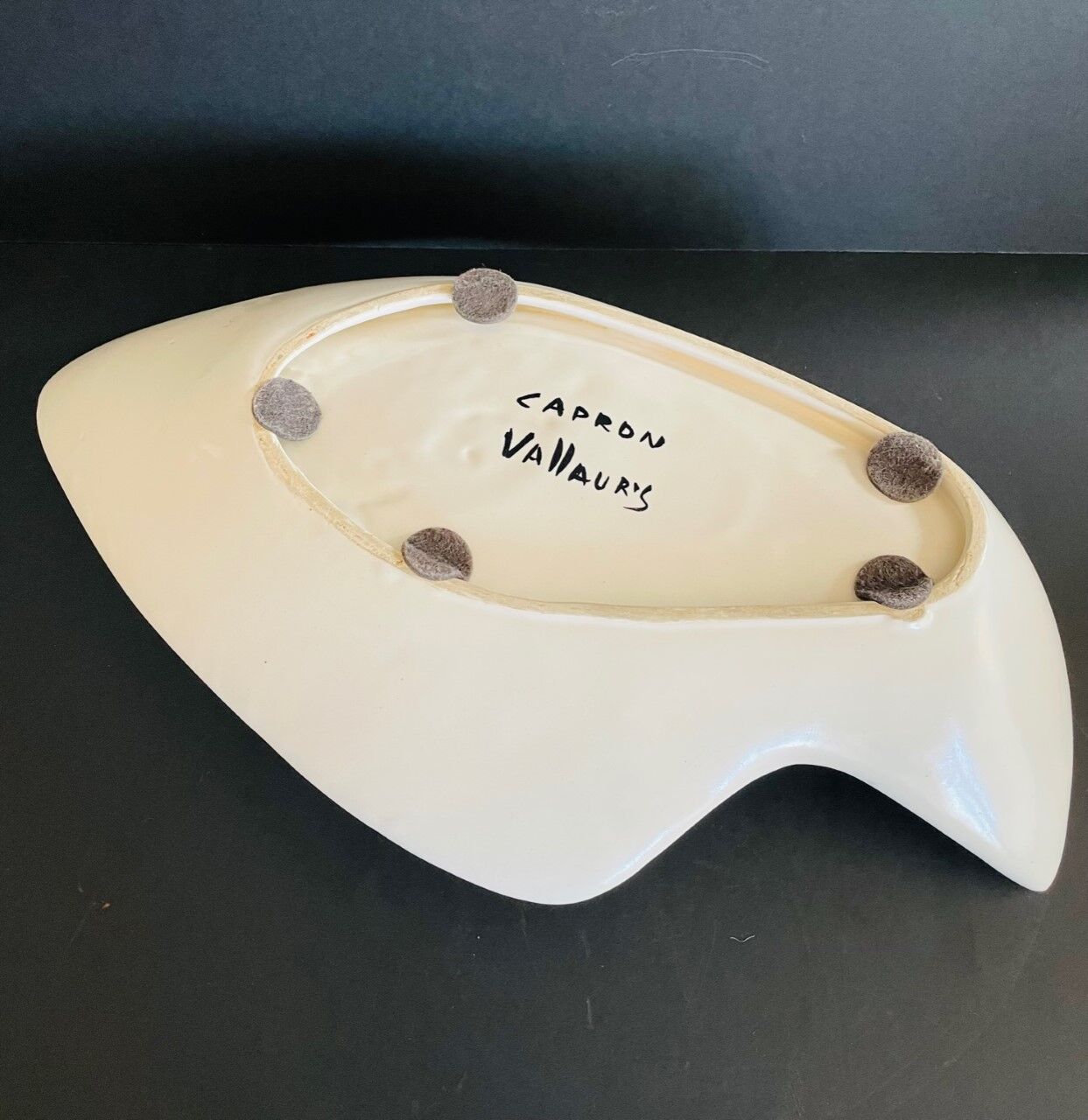 Earthenware cup by Roger Capron Vallauris