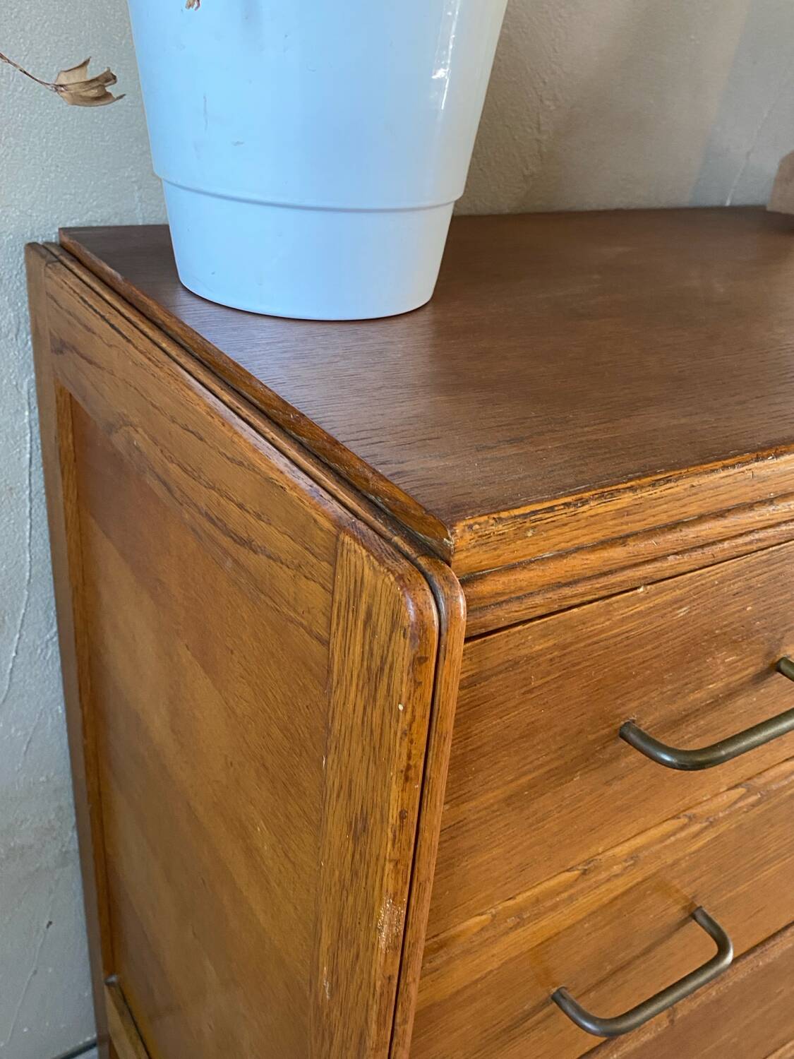 Commode vintage en chêne des années 60