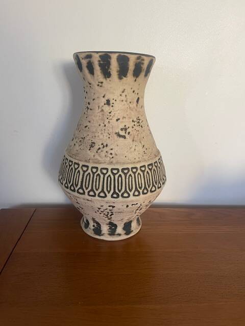 Superb ceramic vase signed jasba germany