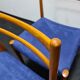 A set of four vintage dining chairs by Lubke Germany
