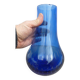 Blue bubble vase.