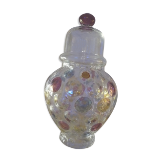 Boheme nemo' crystal vase or vase by kannegiesser for borske sklo