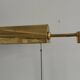 Brass table lamp by Florian Schulz, 1960s, Germany.