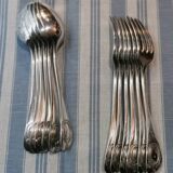 6 Forks & 6 CAS silver metal