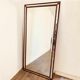 Antique mirror with parecloses 174x73cm