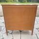 Vintage chest of drawers with compass feet