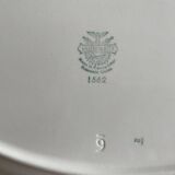 Antique earthenware serving dish from Villeroy & Boch