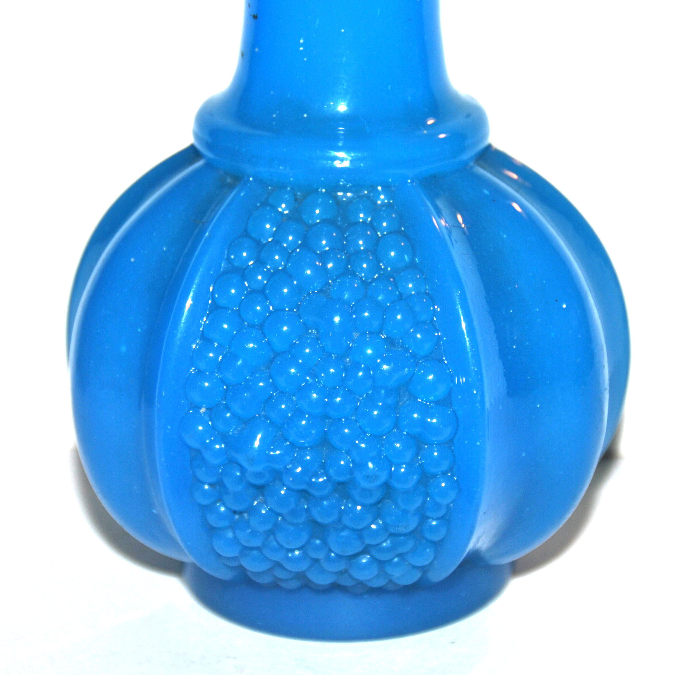 Saint-Louis vase granada in crystal opaline