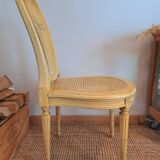 Provencal yellow Louis XVI style chair