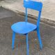 Blue bistro chair