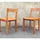 Paire de chaises S24 par Pierre Chapo 1960