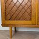 Wood and rattan wardrobe 60'