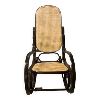 Rocking-chair en bois