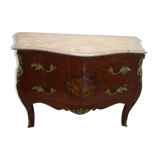 Curved Louis XV style dresser