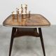 Vintage fifties wooden side table 'Art deco style'