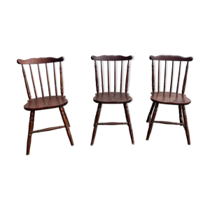3 chaises bistrot style - baumann