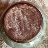 Stoneware Butter Dish Signed A