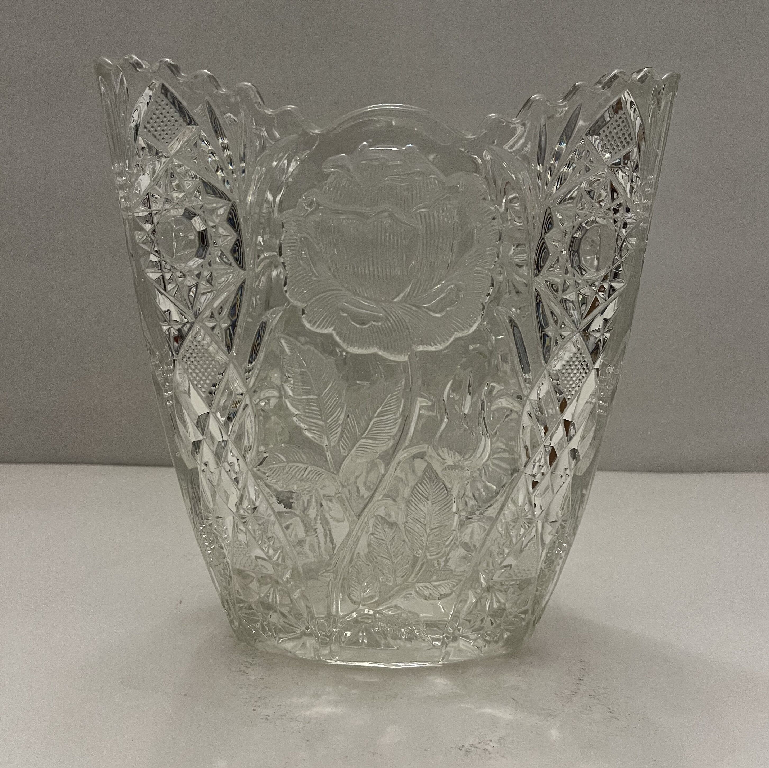 Art Deco glass vase