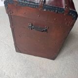 Grande Malle « au bon marché Paris » vintage des années 1900