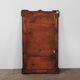 Antique Tramp Art wall mirror brutalism chip carving 1900