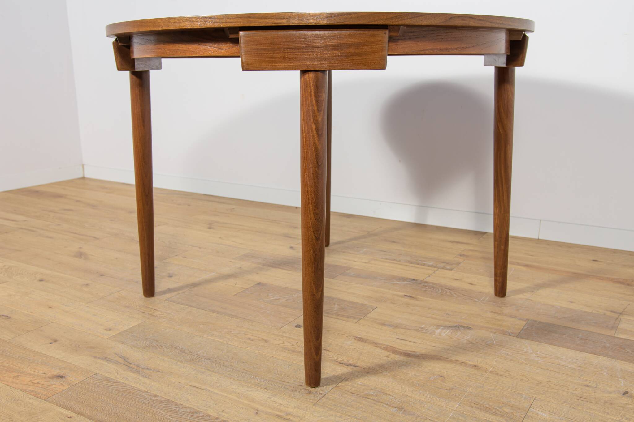 Mid-Century Teak Dining Table and Chairs Set by Hans Olsen for Frem Røjle,