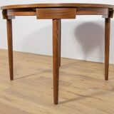 Mid-Century Teak Dining Table and Chairs Set by Hans Olsen for Frem Røjle,