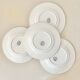 Iron earth dessert plates Salins