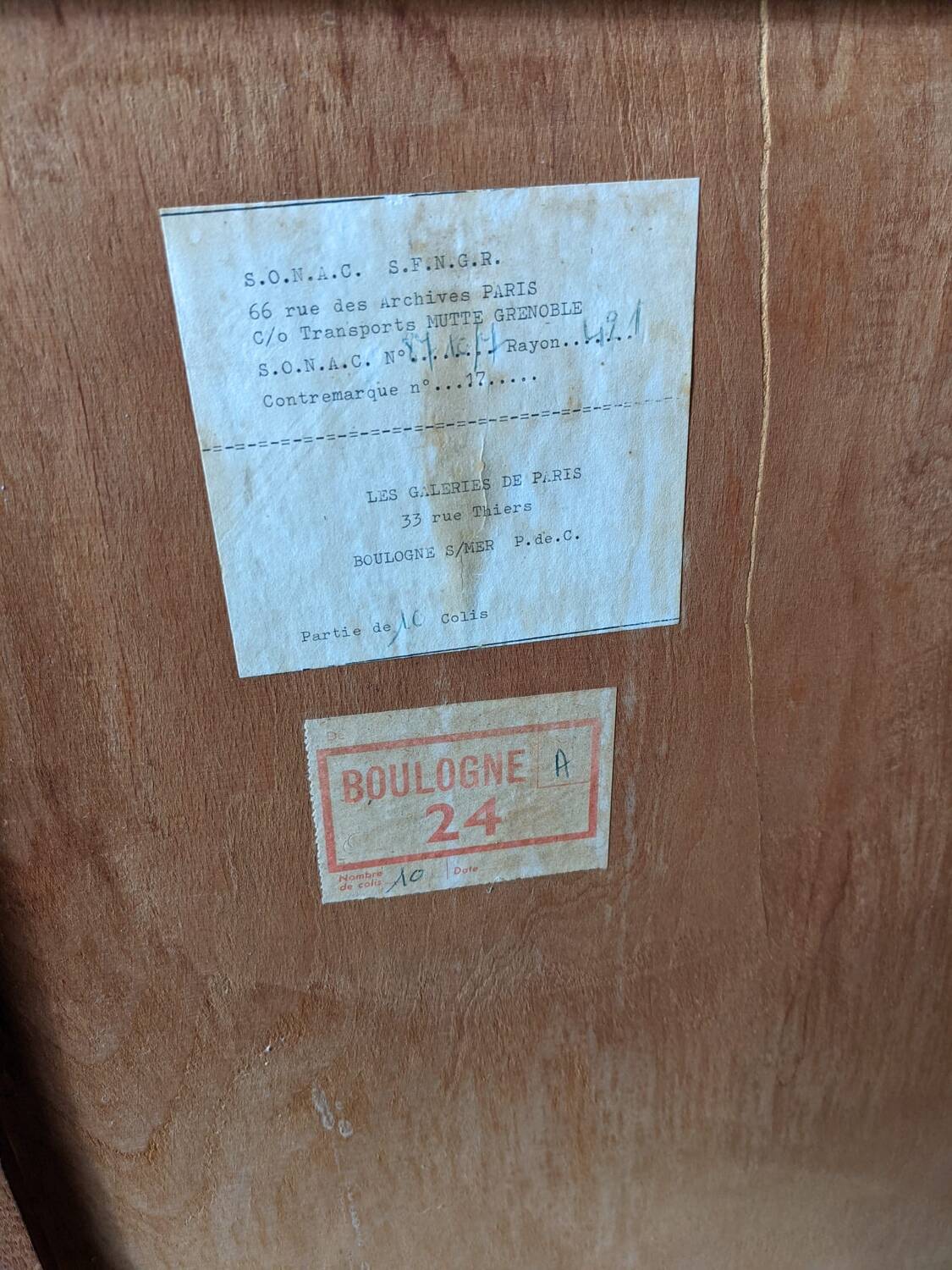 4-drawer chest of drawers, 1960