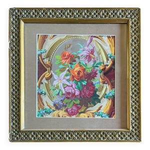 Tableau HSP ''étude - fleurs