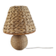 Lampe à poser tressée