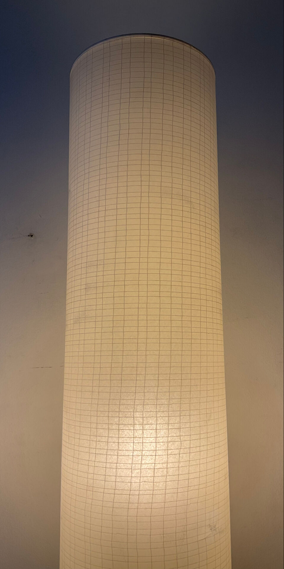 Vintage tube floor lamp from the 70s-80s.