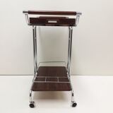 1980 Serving metal table, Czechoslovakia
