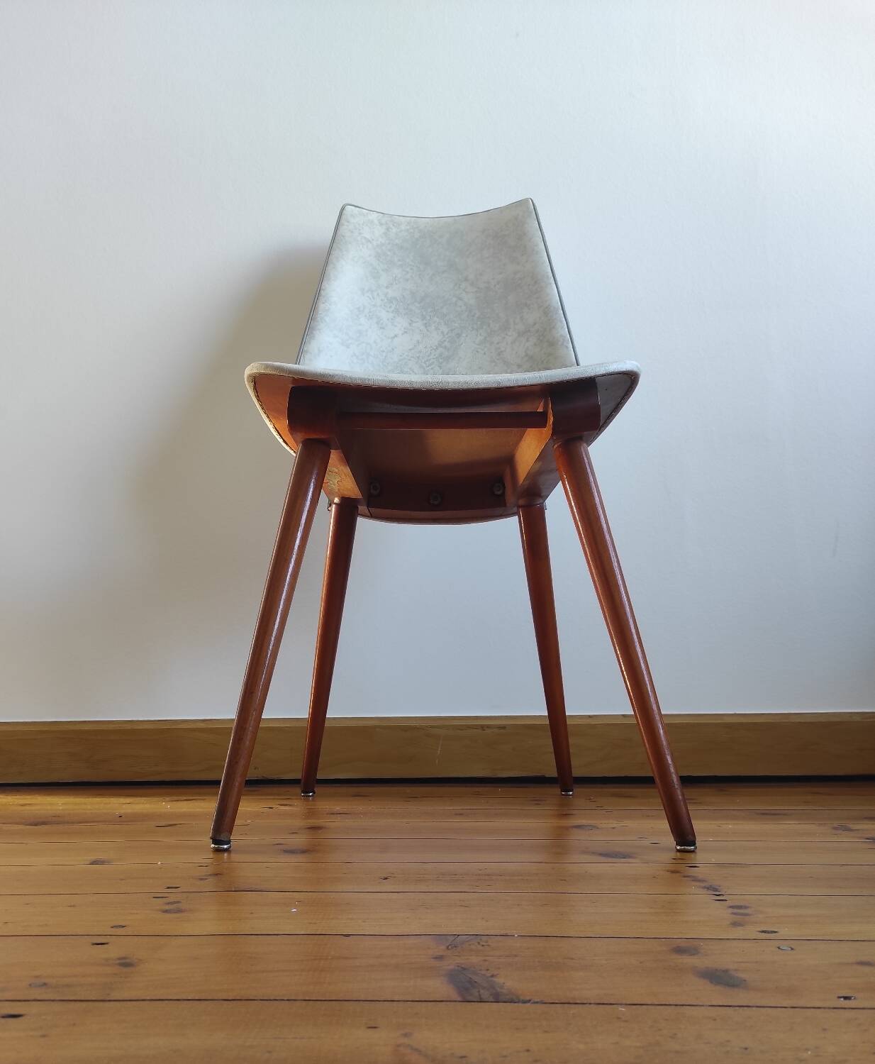 Set of 4 BAUMANN chairs from the 60s (model 840, Max Bill)