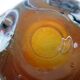 Ashtray pocket bowl in blown glass La Bourboule