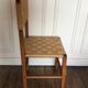 Chair made of wood and rope