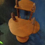 Storey art art nouveau in shabby chic wood 6-storey