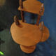 Storey art art nouveau in shabby chic wood 6-storey