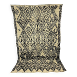 Handmade Moroccan Berber carpet 244 x 146 CM
